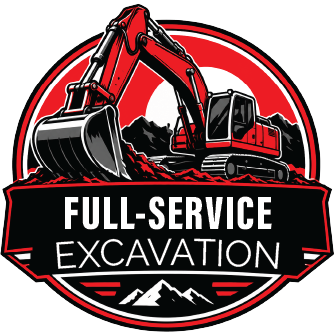 full service excavation badge