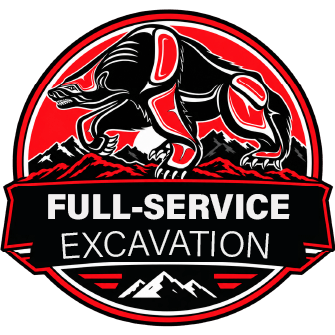 full service excavation badge