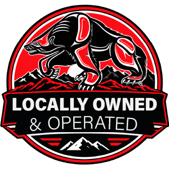 locally owned badge